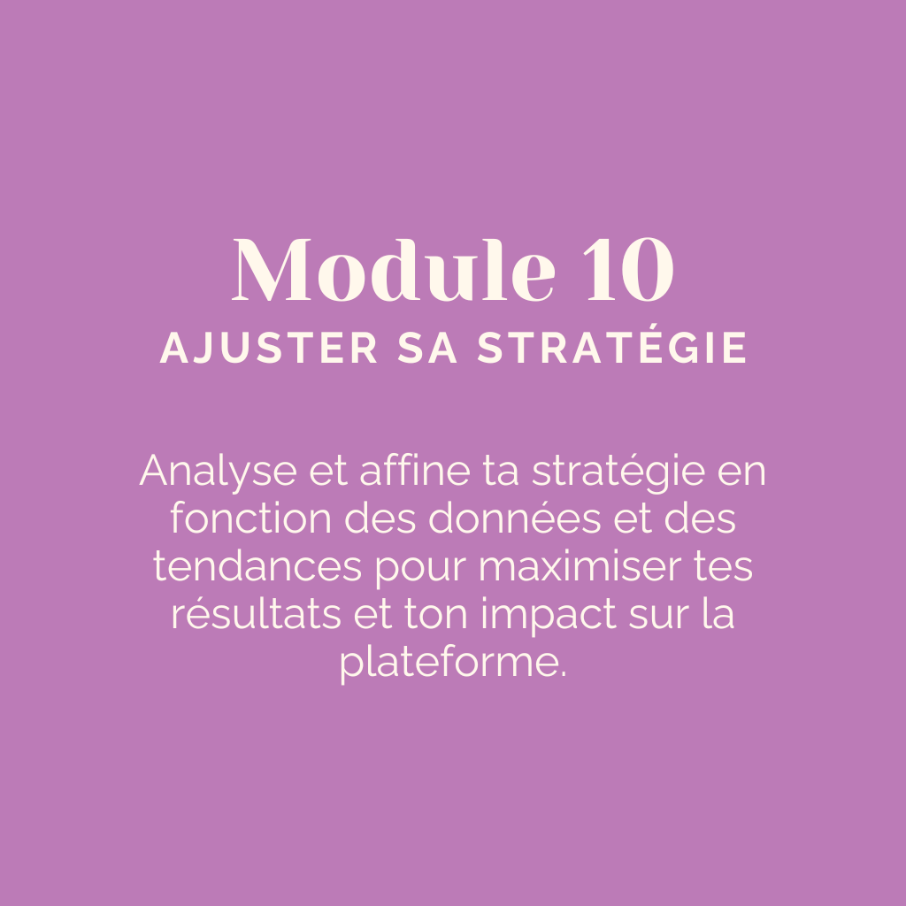 MODULE 10 ICONIC STRATEGY